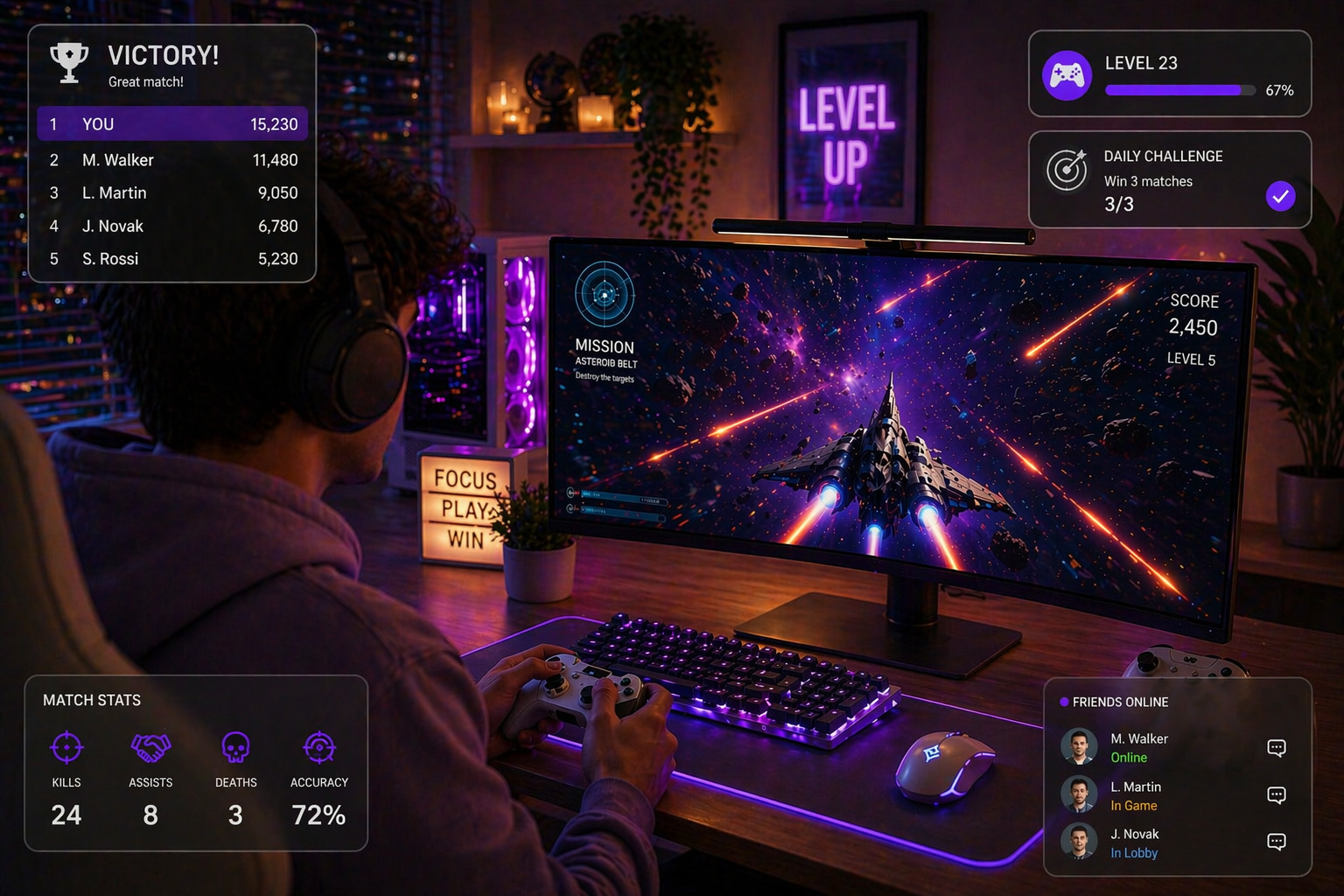 Design leve para uma experiência mais confortável